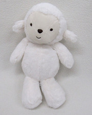 Carters Lamb Baby Rattle Stuffed Plush