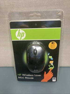 HP Wireless Laser Mini Mouse Black EY018AA - Brand New & Sealed