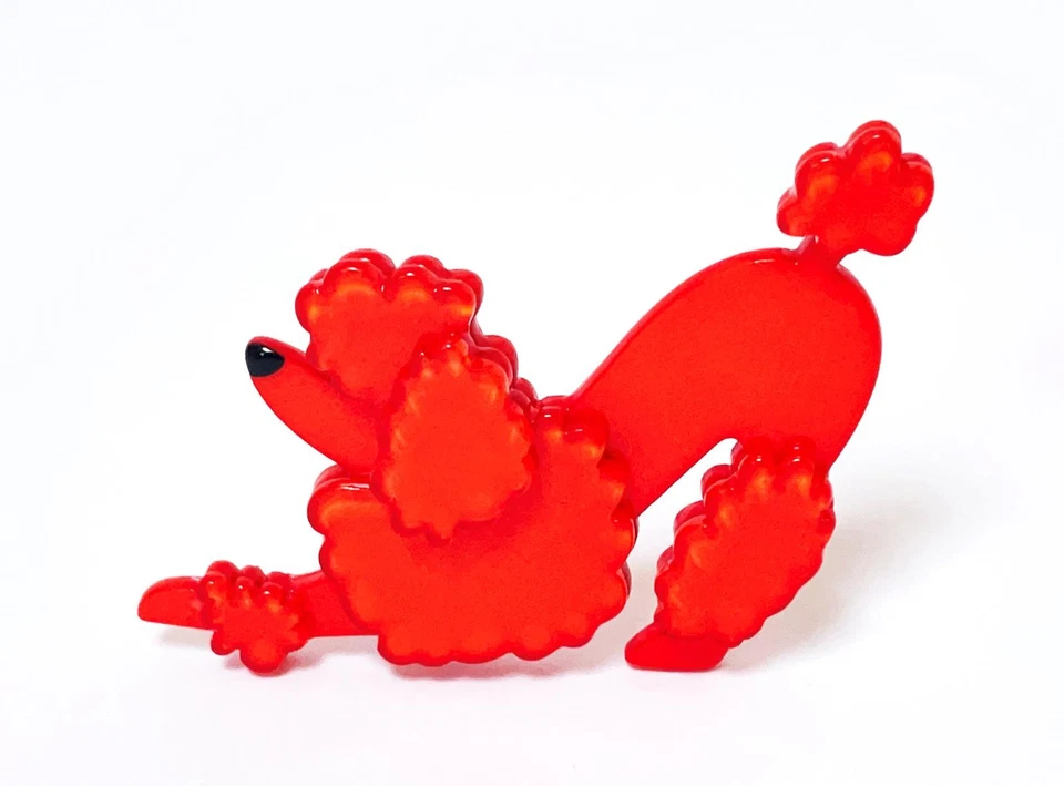 RARO BROCHE CANICHE CHARRETERA SALTADA LOUISA CAMILLE LANZAMIENTO 2012 Foto 3 de 4