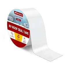 RV Roof Sealant Tape, 2 Inch X 50 Feet Camper Roof Tape White Waterproof, RV Sea