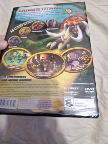 Crash of the Titans (Sony PlayStation 2, 2007) PS2 Black Label - Nuovo Sigillato - Foto 14 di 24