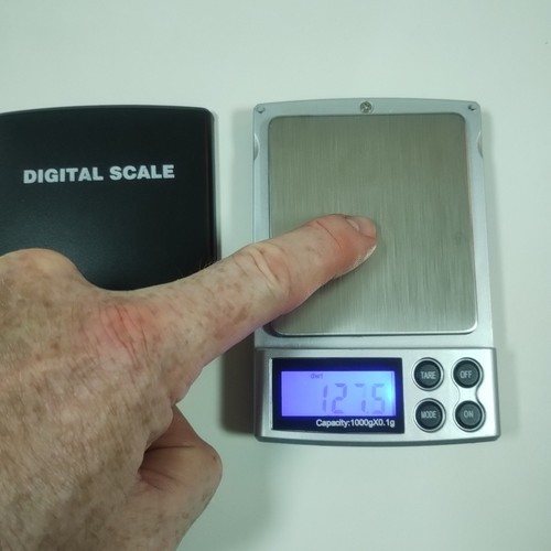 1000g x 0.1g Digital Scale Jewellery Silver Coin Pocket Size - 第 5/11 張圖片