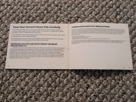 The Lone Ranger NES Instruction Manual Booklet ONLY Konami