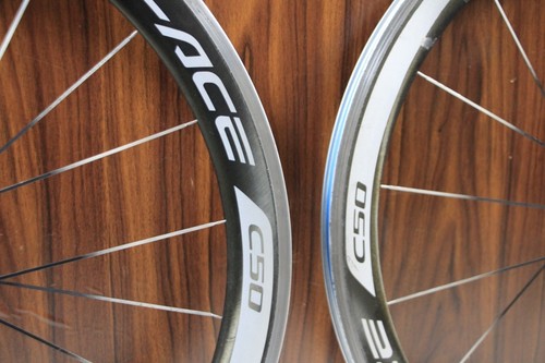 Shimano Dura-Ace WH-9000-C50-CL Wheelset Clincher Carbon Hybrid Rim 11/12s - Picture 15 of 24
