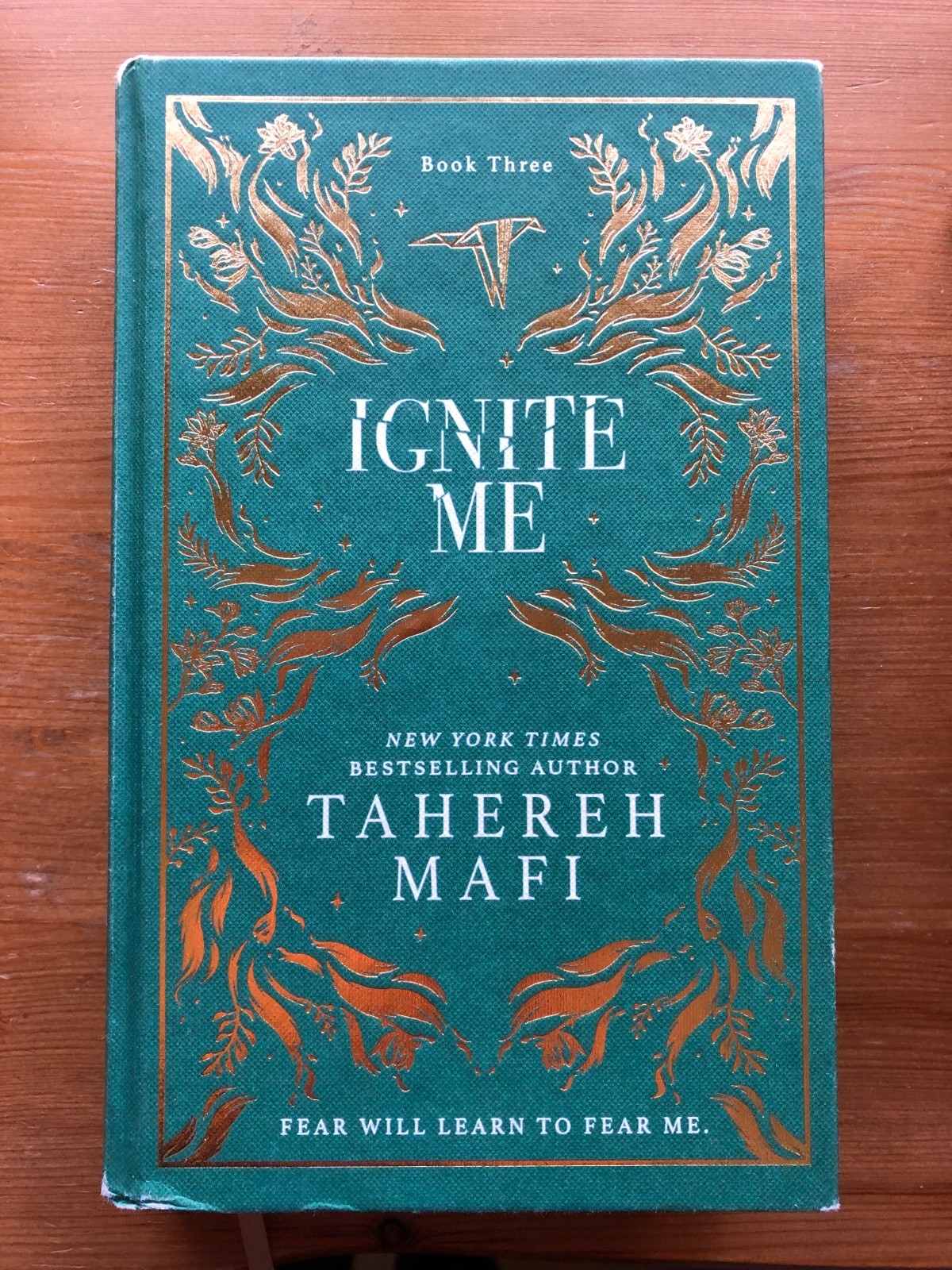 IGNITE ME BY TAHEREH MAFI, HARDBACK BOOK, 2024