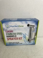 Purrfect Zone Luxury Stainless Steel Handheld Sprayer Kit