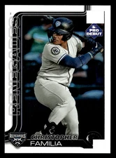 2025 Topps Pro Debut #PD-118 Christopher Familia Card Hudson Valley Renegades