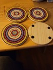 Coasters Set Of 4 Diamond Dotz Coasters — photo 4