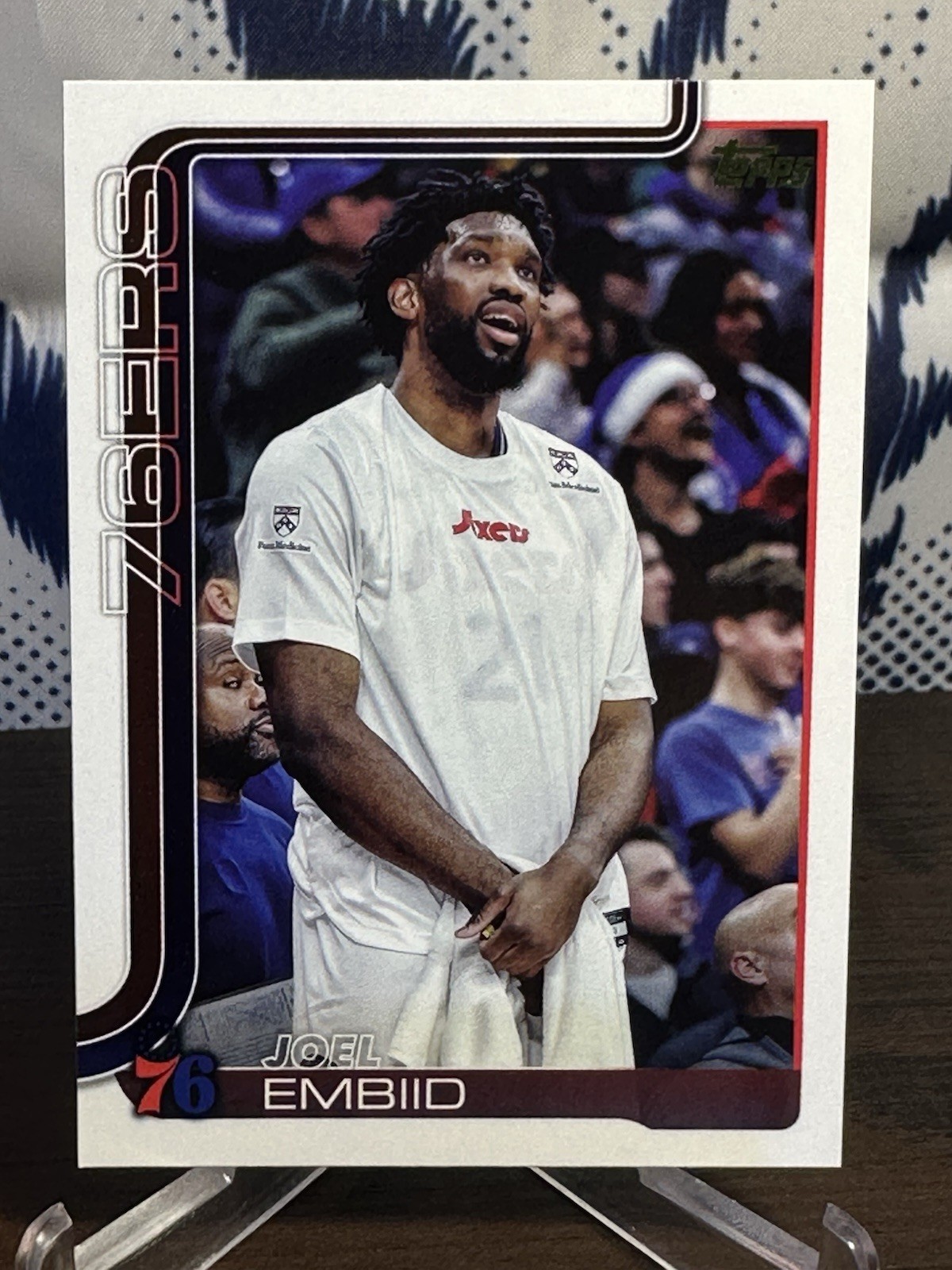 2025-26 Topps Basketball Golden Mirror Image Variation SSP Joel Embiid #22