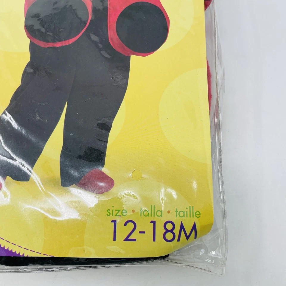 Fuzzys by Disguise Huggable Ladybug Infant Girls 12-18 Months Halloween Costume - Image 4 of 4