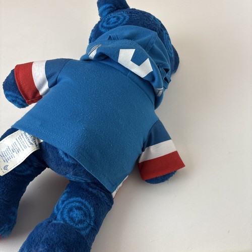 Build-A-Bear Captain America Bear Plush Stuffed Animal Blue - Picture 12 of 12