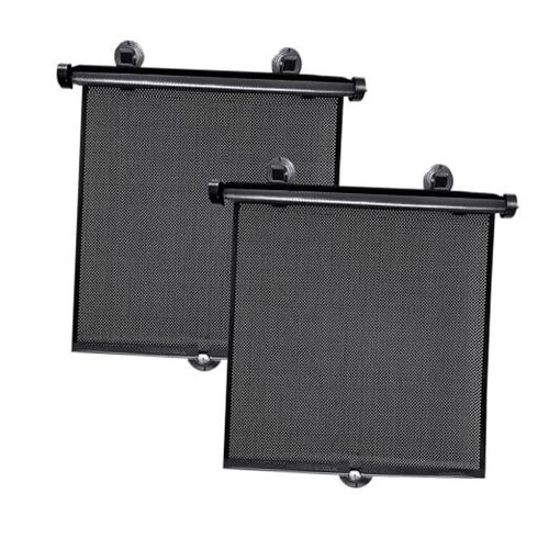 2 Pack Car Window Shades Retractable Car Curtains Window Covers Protect Baby