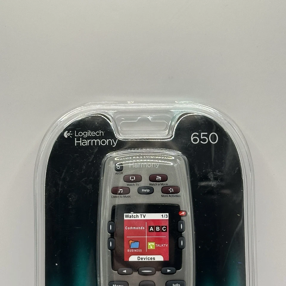 Logitech Harmony 650 Universal Color Screen Remote - Silver - Image 3 of 4