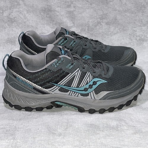 Saucony Women's Excursion TR14 Sneaker Sz 9.5 Gray Trail Running Shoe (S10584-3) - Picture 5 of 10