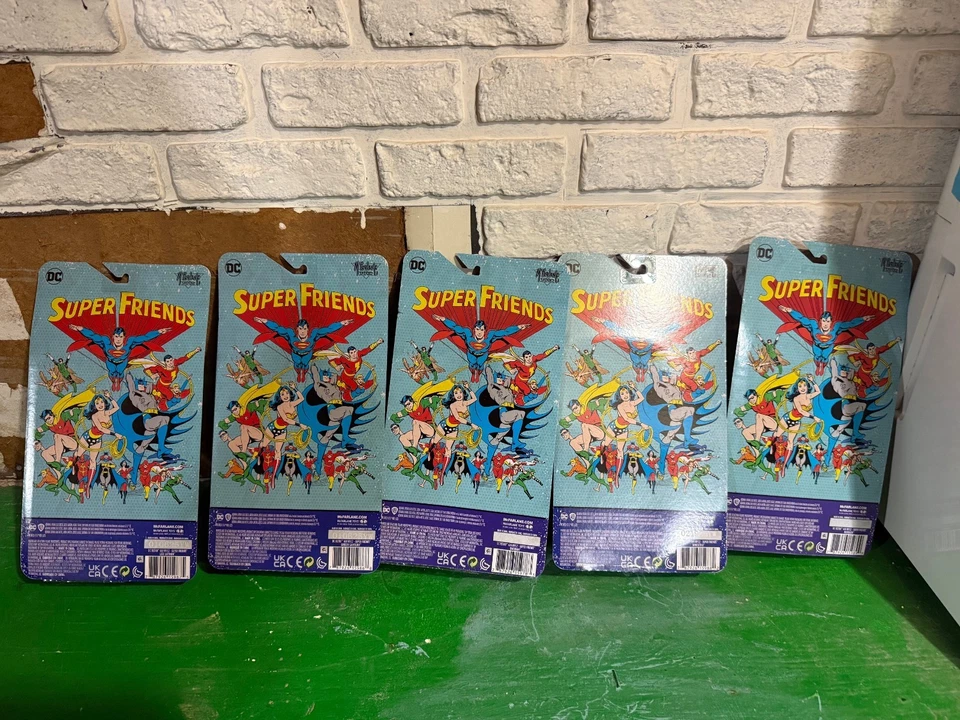 McFarlane DC Super Friends 6" Onda 1 Set Batman Acertijo Linterna Verde Nuevo✅ Foto 2 de 2