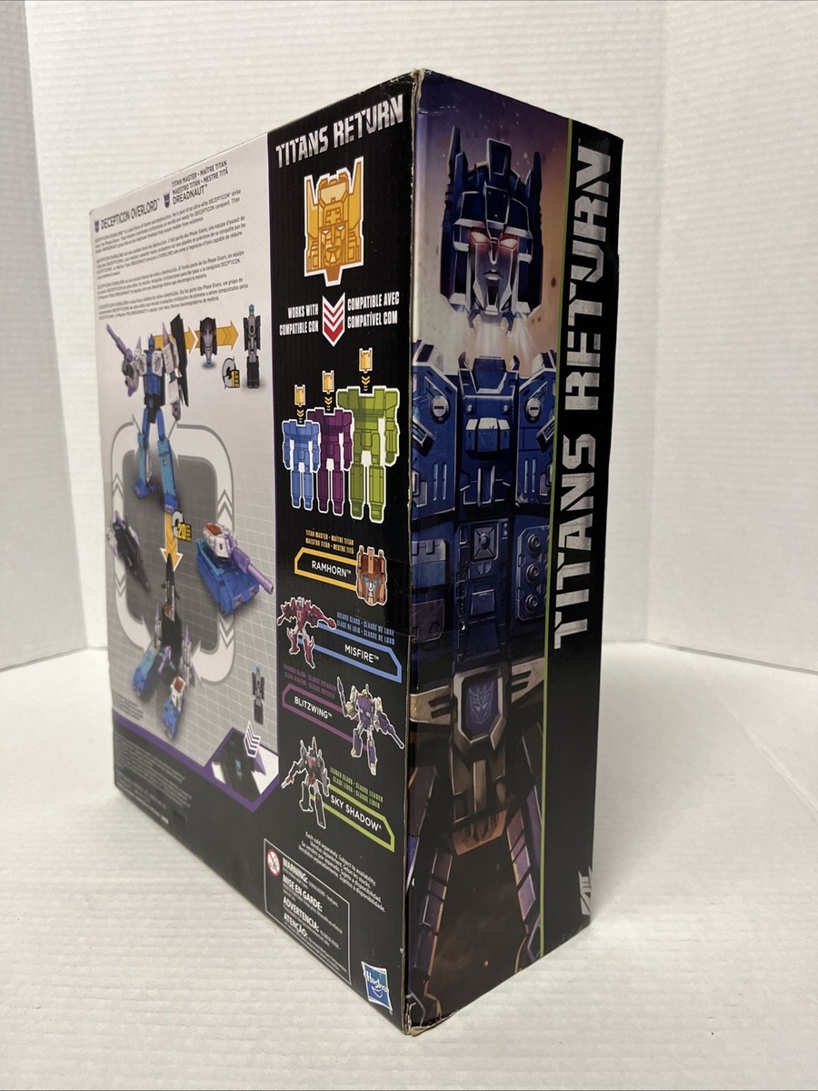 Hasbro Transformers Titans Return Decepticon Overlord 12 in Action
