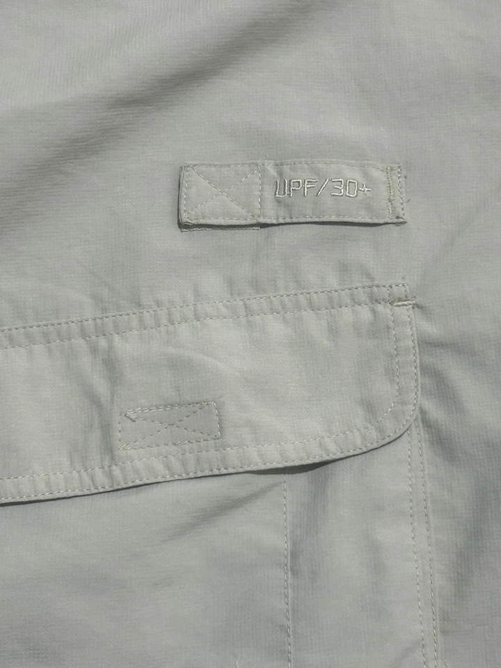 Camisa de pesca Redington para hombre 2XL manga larga abotonada ventilada UPF 30+ exterior Foto 3 de 4