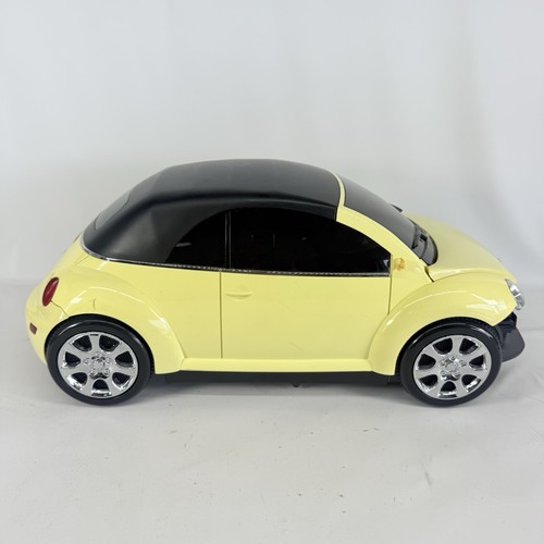 VW Volkswagen Beetle Bug CD Player/Radio KNG America Sharper Image? Yellow - Picture 5 of 14
