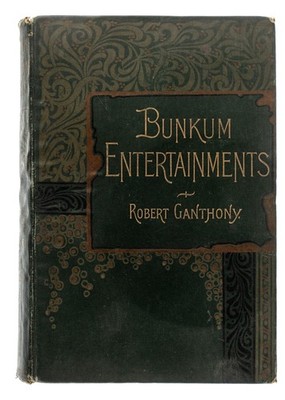 Bunkem Collection c1890s Original Laughable Skits Robert Ganthony HC Very Worn