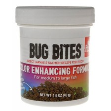 Fluval Bug Bites Color Enhancing Formula for Medium-Large Fish 1.6 oz