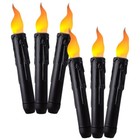 6 Pcs Decorative Candles Flameless Candlelight Service Dinning Table