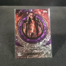 2025 Topps WWE Universe Dexter Lumis #11 Purple Glass /399 SP