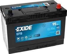 Autobatterie 12V 95Ah Exide Start-Stop EL954 EFB 800A/EN Starterbatterie PKW