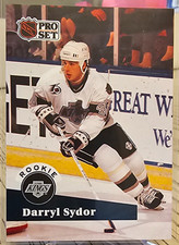 1991-92 Pro Set Darryl Sydor RC #542 Los Angeles Kings