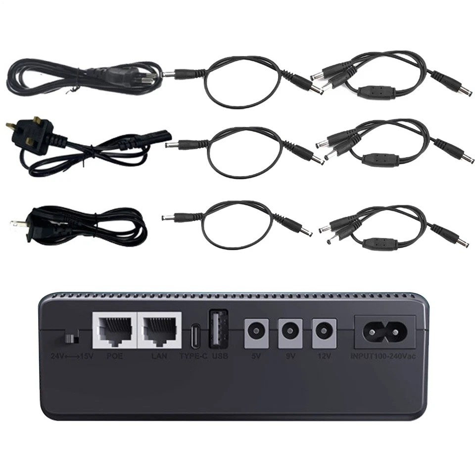 Ups Backup Battery Uninterrupted Battery Mini Router Optical Cat Monitoring Safe - Image 3 of 4