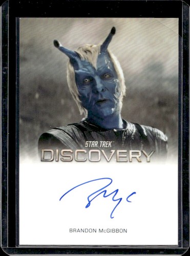 2024 Rittenhouse Star Trek Brandon McGibbon Full Bleed Auto