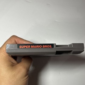 Nes Super Mario Bros.cart,early Print,5 Screw, Round Blk SOQ,Cartridge Vintage