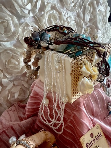 Mystery Jewelry Jar Lot   Mermaid Beachy Vintage Now All Wearable - Bild 6 von 9