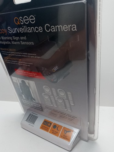 QSee Q-See DECOY Security Camera w/ Alarm Sensors DETER CRIME Sealed! READ!! - Picture 5 of 7