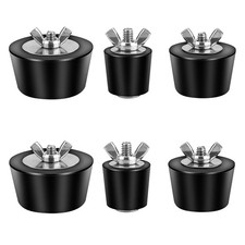 Pool Winterizing Plug Pool Winter Expansion Plugs with SS Screw Stainless Ste...