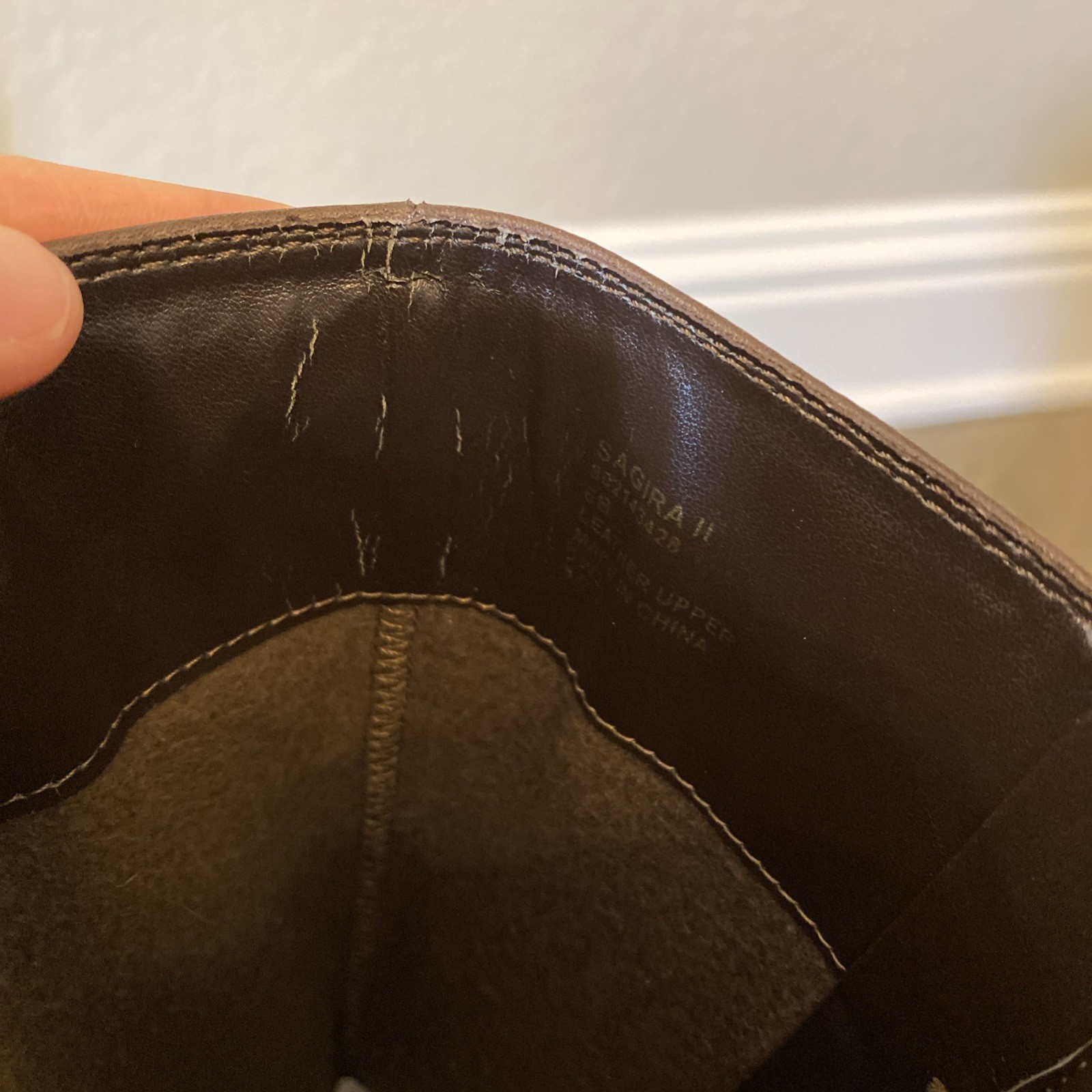 Lauren Ralph Lauren Women's SAGIRA II Leather Tall Riding Boots Size 6B Brown thumbnail 12