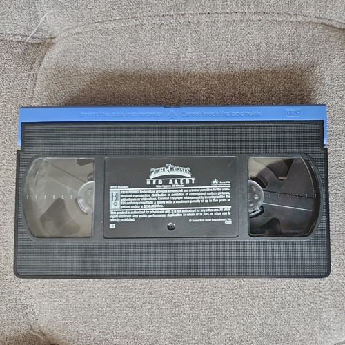 The Power Rangers "Red Alert " VHS 3 Episodes Excellent Condition - Picture 3 of 4