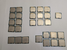Lot of 28 Intel Core i3 i5 Core2Quad 2nd 3rd 4th Gen Pentium Xeon Misc. Pulls