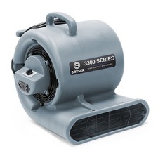 12 Air Mover Carpet Dryers 3 Speed 1/3 HP Floor Blower Fan Stackable GFCI Outlet