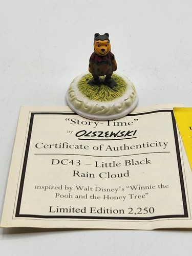 Disney Story Time Olszewski Little Black Rain Cloud DC43 Winnie The Pooh - COA