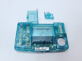 Neogeo Pocket Color Crystal Blue Console SNK + battery Body small damage Tested