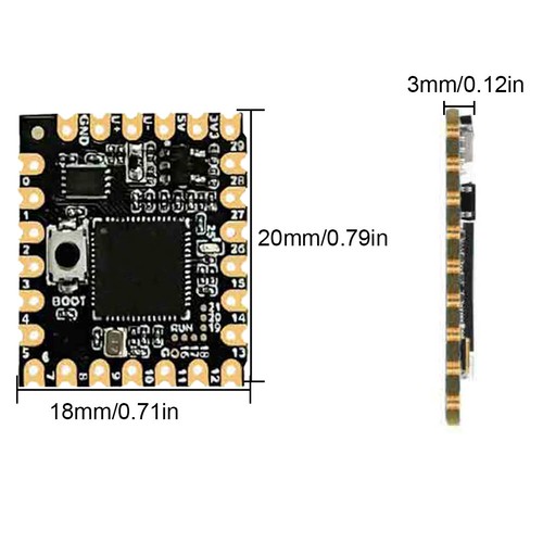 F# RP2040-Core-A Development Board DIY PICO Development Board for Raspberry Pi P - Foto 4 di 16