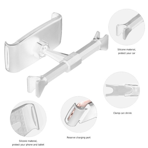 Car Tablet Bracket Car Headrest Hooks Tablet Headrest Holder