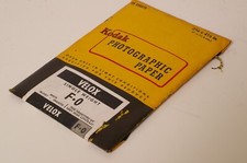 C09016 Kodak Velox F-0 Photographic Paper 2  x 4  exp 1950  SEALED - LAST ONE 