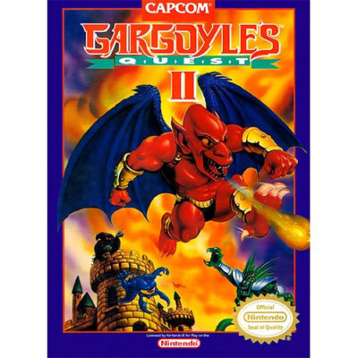 Gargoyle's Quest II NES Poster High Quality 4x6 8x10 8.5x11 11x17 13x19