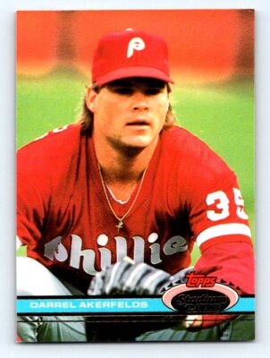 1991 Stadium Club #581a Darrel Akerfelds | eBay