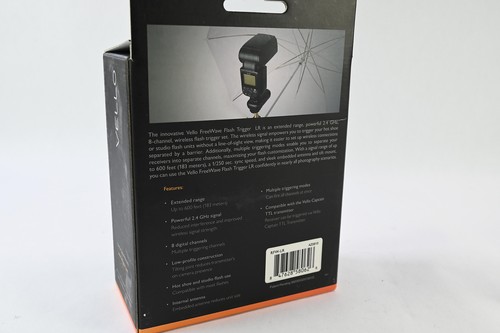 Vello Freewave Flash Trigger LR Transmitter & Receiver Kit RFW-LR #G360 - Picture 7 of 7