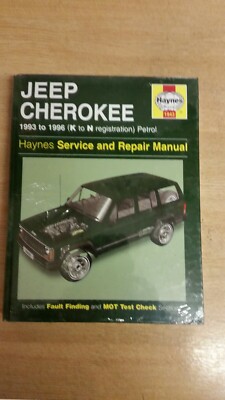 Jeep Cherokee 1993-96 Haynes Werkstatthandbuch 1943 BRANDNEU VERSIEGELT inkl. KOSTENLOSER VERSAND