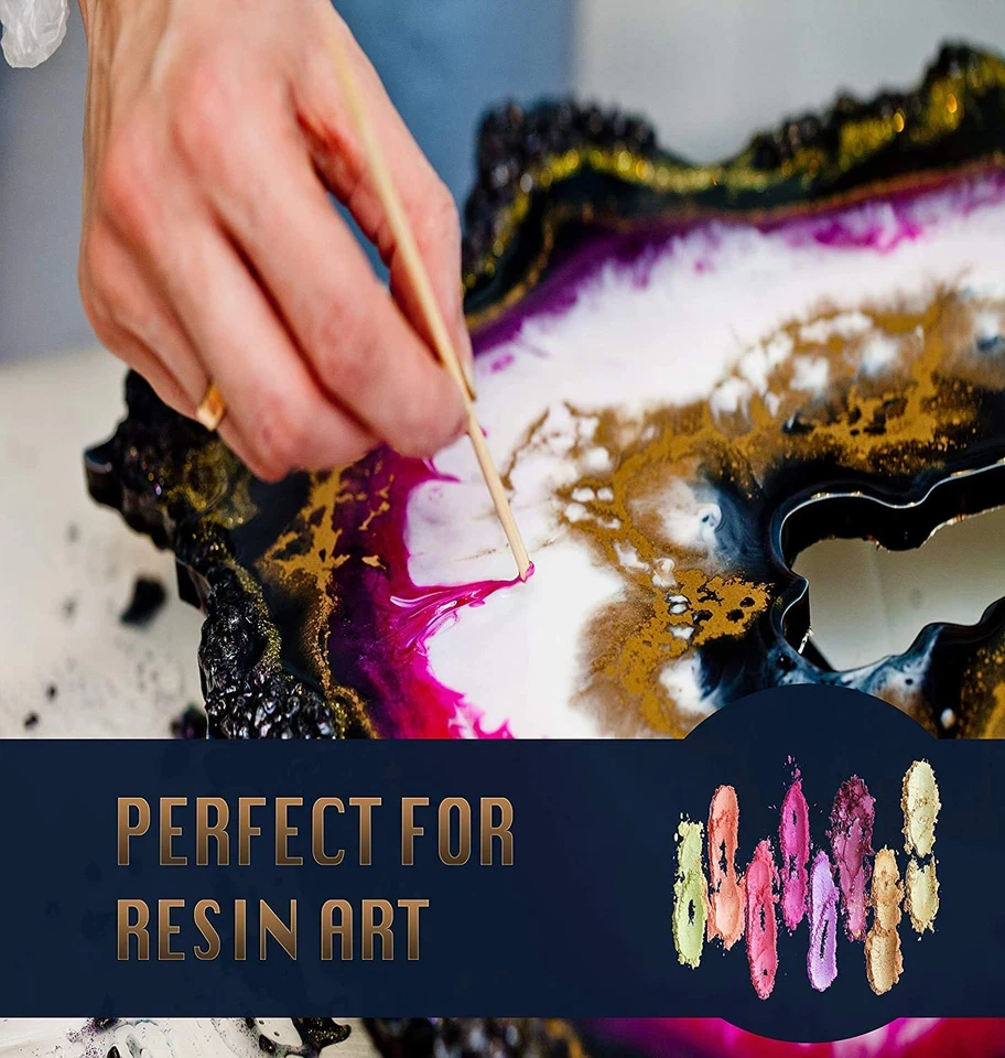 Polvo de Mica Negra para Resina Epoxi 56g / 2oz. Frasco - Image 3 of 4