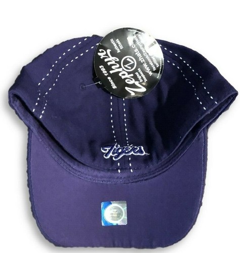 NWT New LSU Tigers Zephyr Logo Purple Size 7 3/8 Fitted Hat Cap - Picture 2 of 2