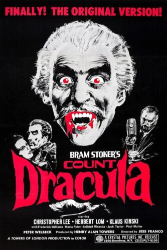 Horror Movie Posters Vintage Retro Classic Dracula Poster Prints Wall Art - Picture 10 of 11